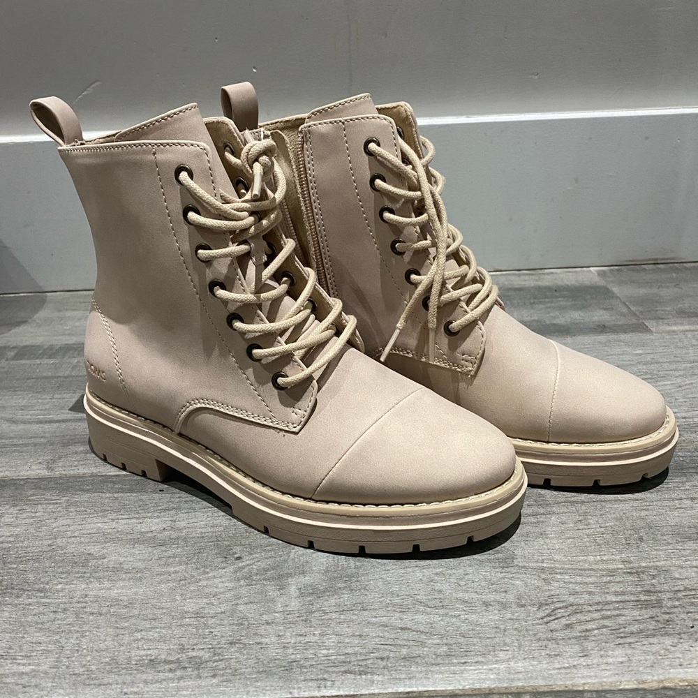 toms women lace-up boots